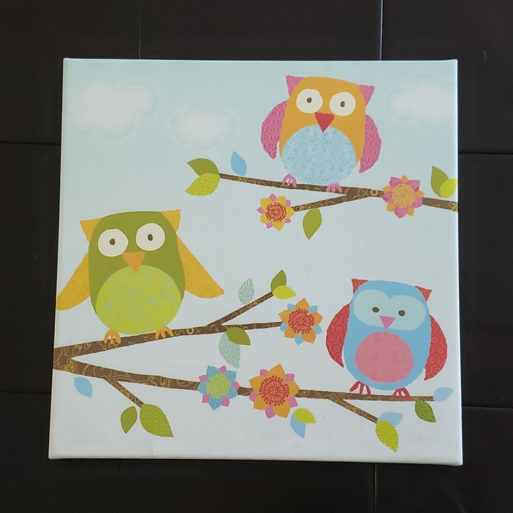 Canvas Owl Picture